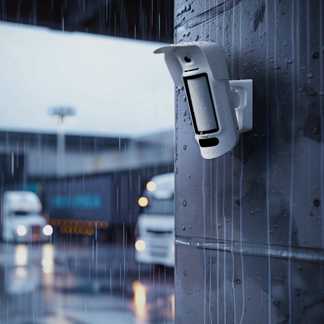 Ajax MotionCam Outdoor Highmount (PhOD) Jeweller: Cảm Biến Chuyển Động Ngoài Trời Tầm Cao