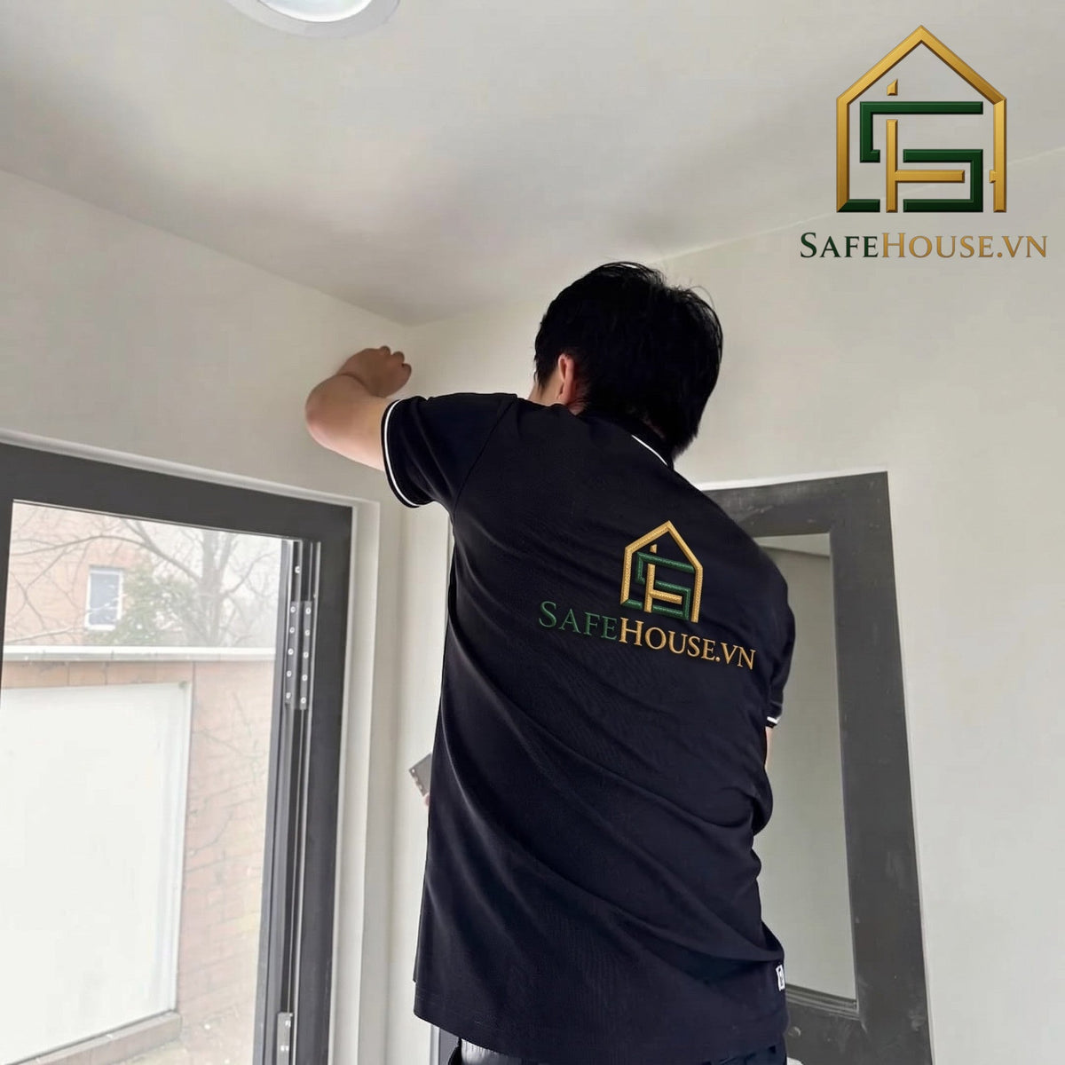 Lắp đặt báo động không dây Ajax nhà phố 5 tầng ở TP.HCM