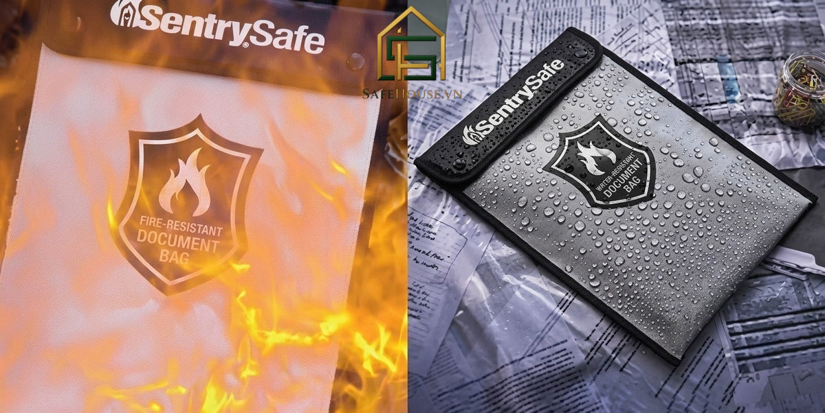 Túi Chống Cháy SentrySafe FBWLZ0: Giải Pháp Bảo Vệ Tài Sản!