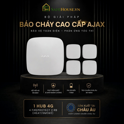 Bộ Báo Cháy Cao Cấp Ajax