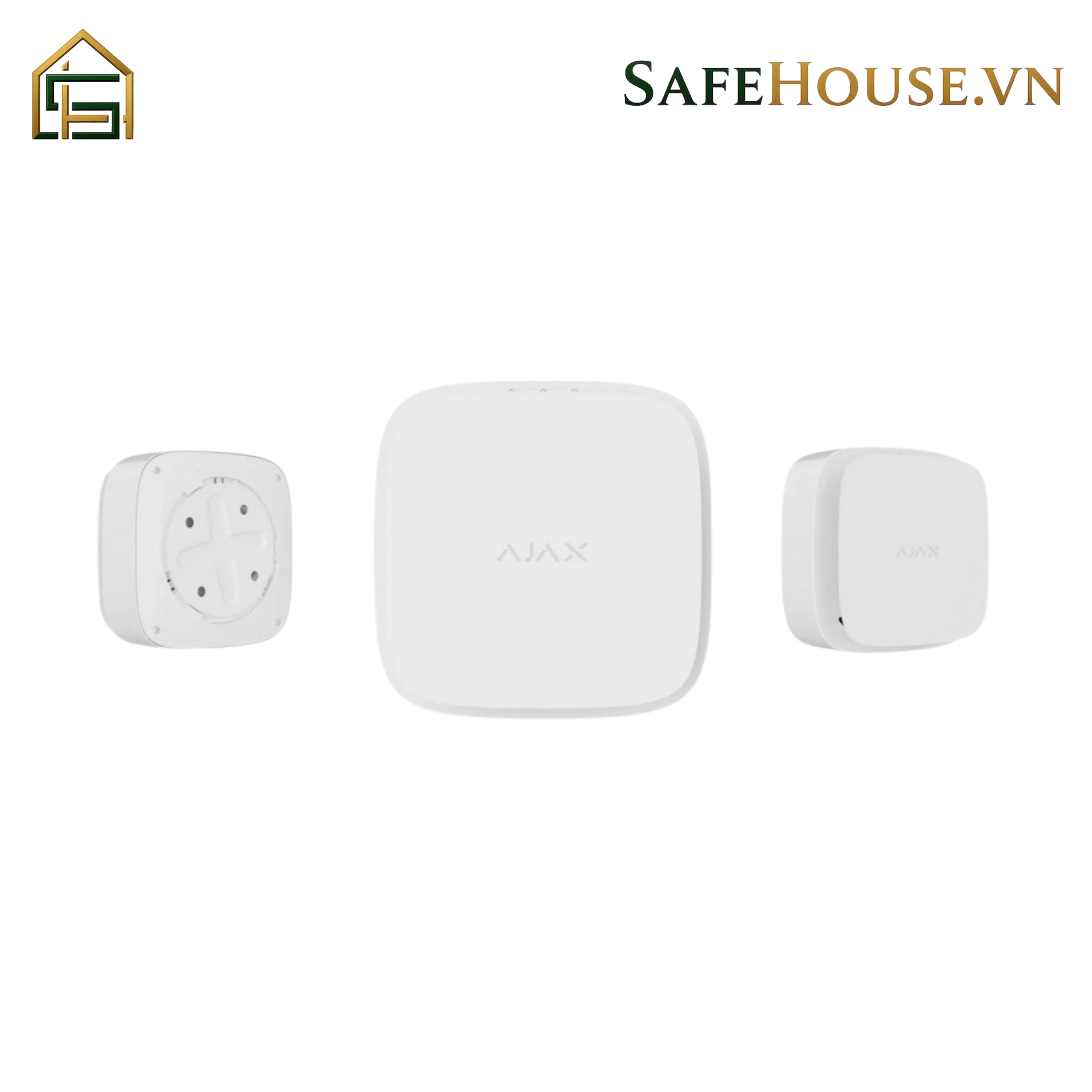 Ajax FireProtect 2: Cảm Biến Báo Khói, Nhiệt, CO Không Dây Ajax