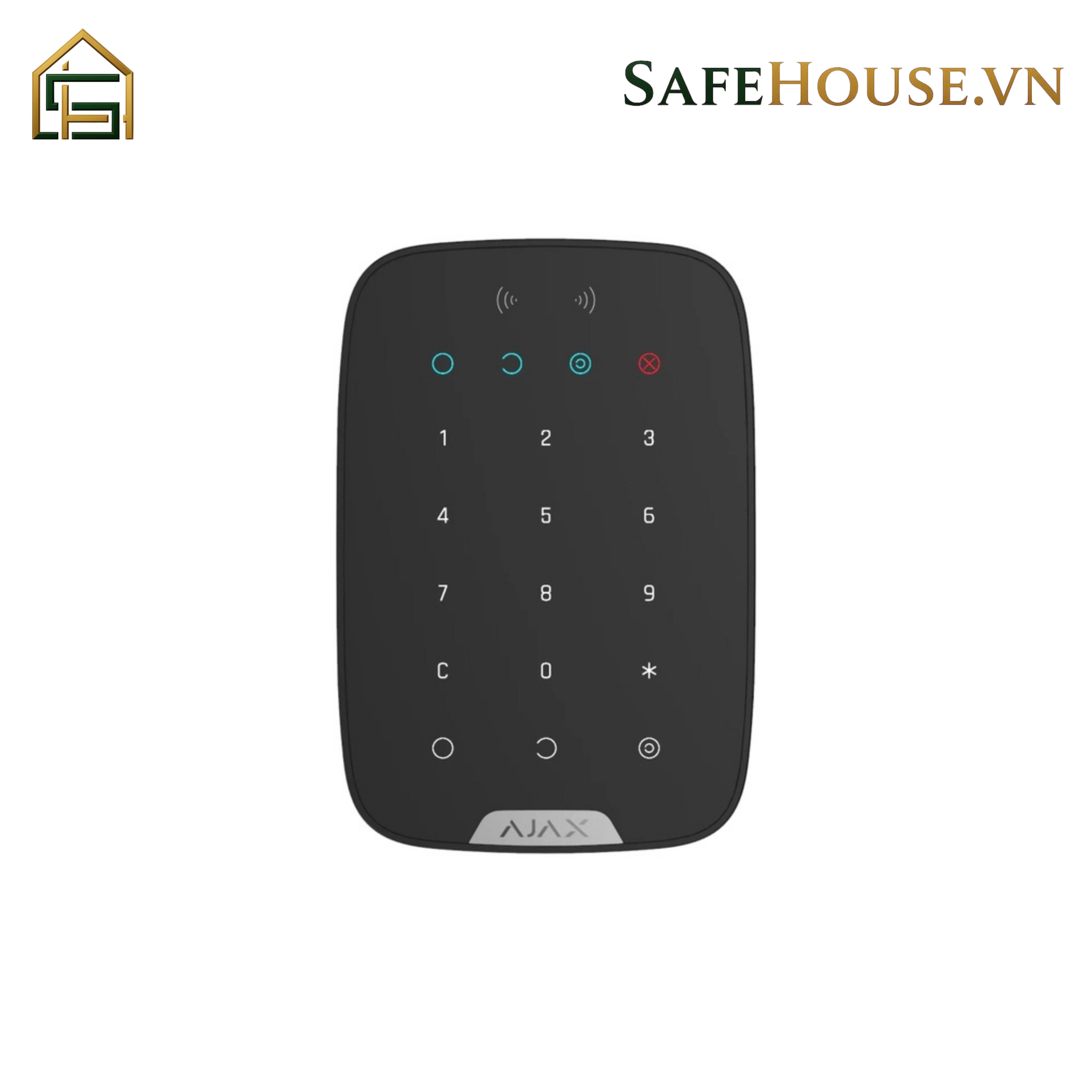 Ajax KeyPad Plus: Bàn Phím Kích Hoạt Không Dây Ajax Plus