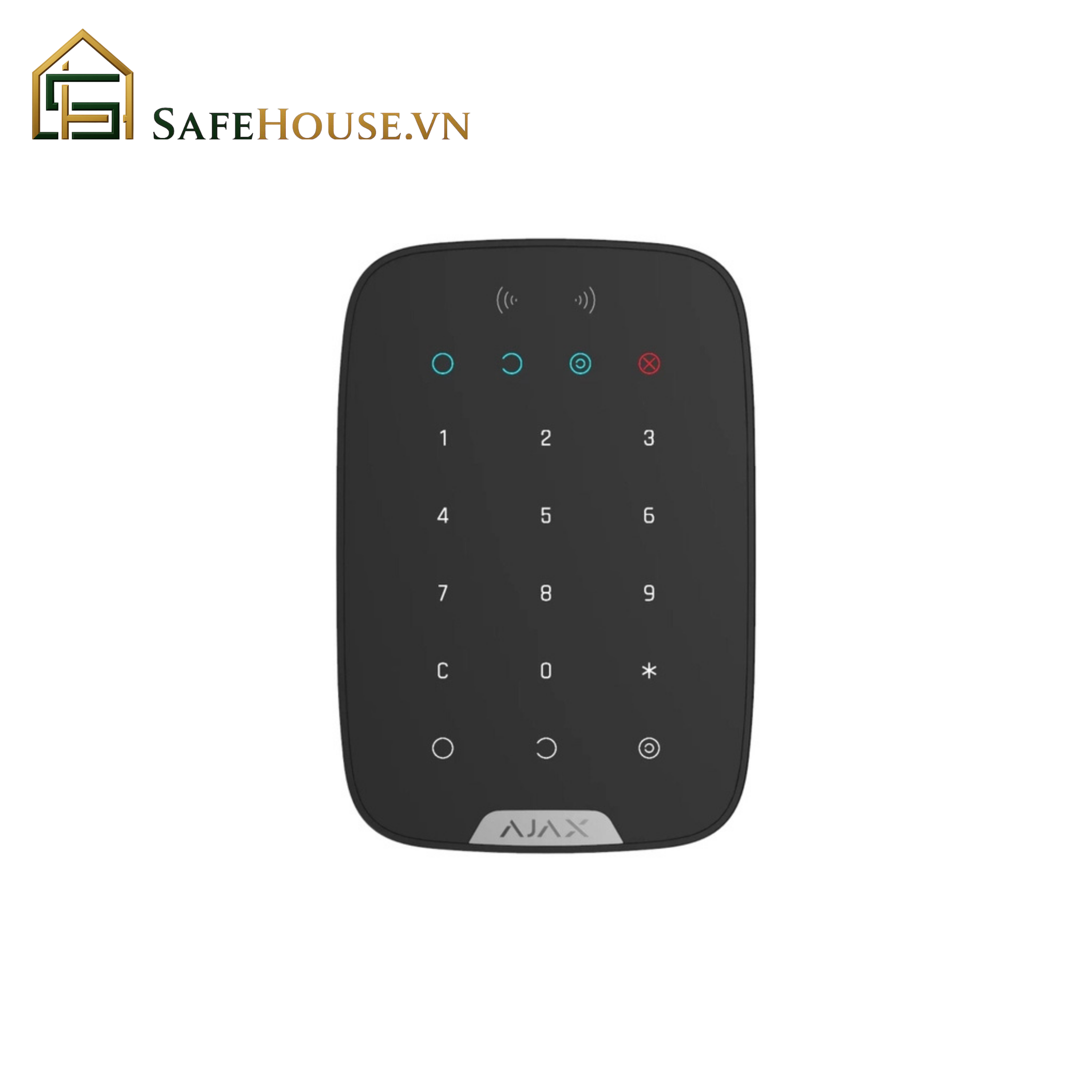 Ajax KeyPad Plus: Bàn Phím Kích Hoạt Không Dây Ajax Plus