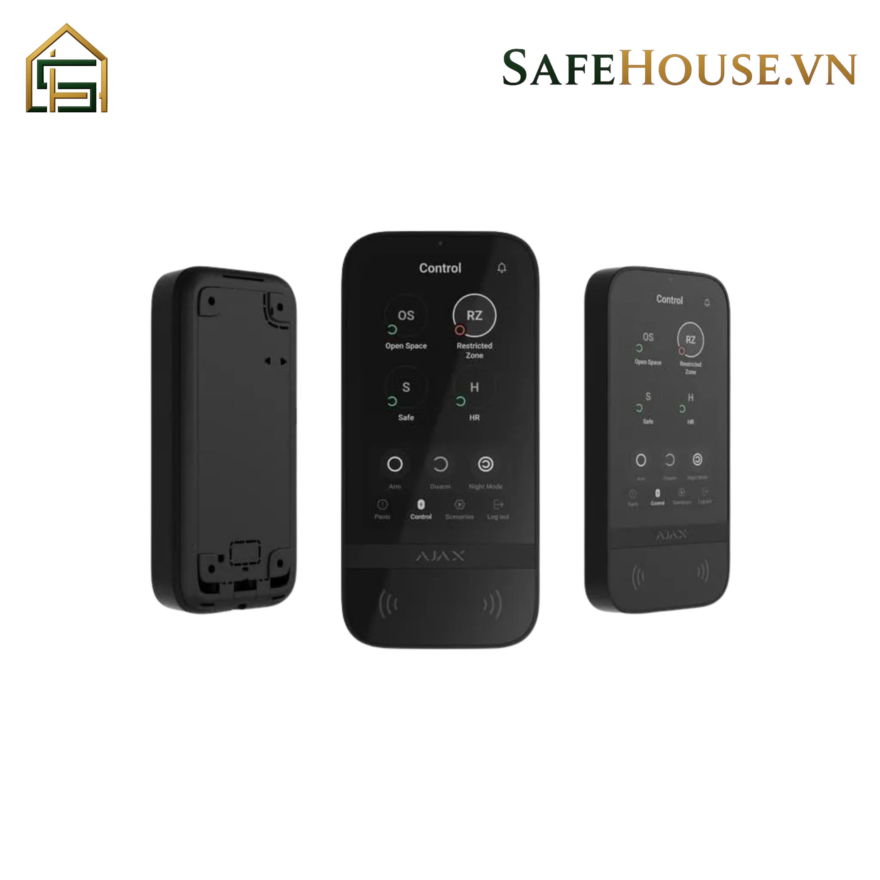 Ajax KeyPad TouchScreen: Bảng điều khiển hệ thống an ninh có màn hình cảm ứng