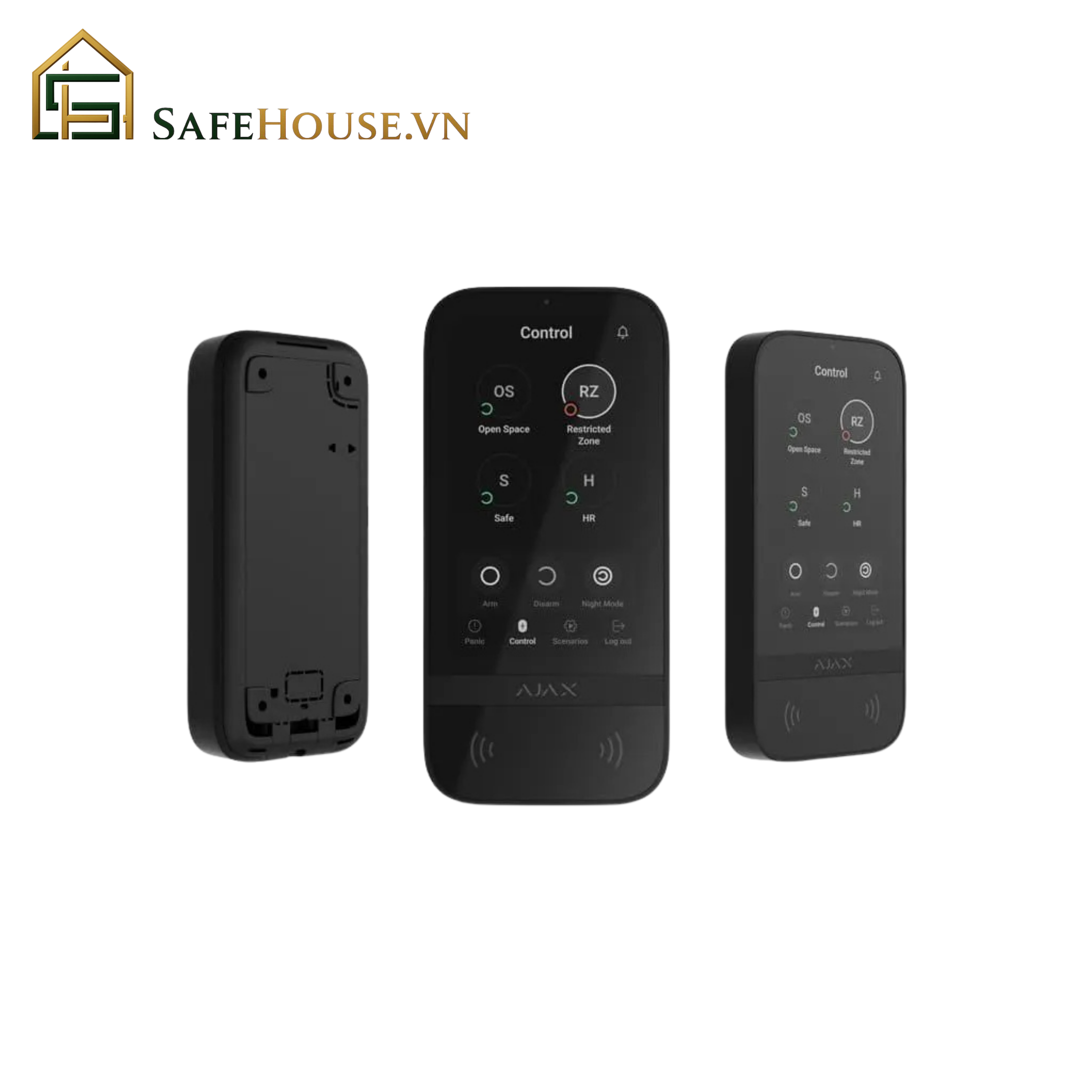 Ajax KeyPad TouchScreen: Bảng điều khiển hệ thống an ninh có màn hình cảm ứng