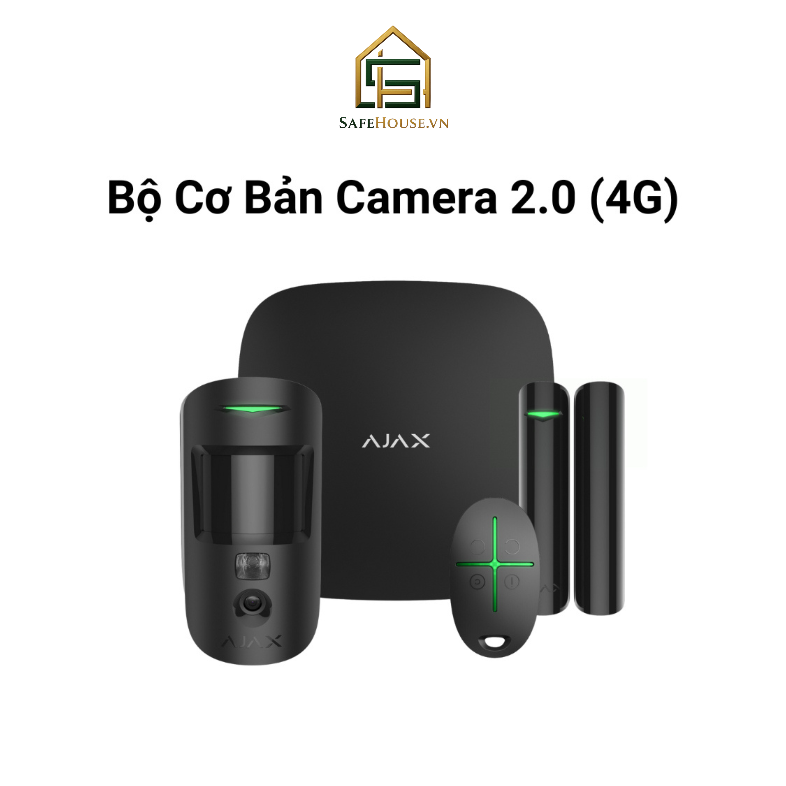 Bộ Cơ Bản Camera 2.0 (4G): Hệ Thống An Ninh Tiêu Chuẩn Không Dây #1 Châu Âu