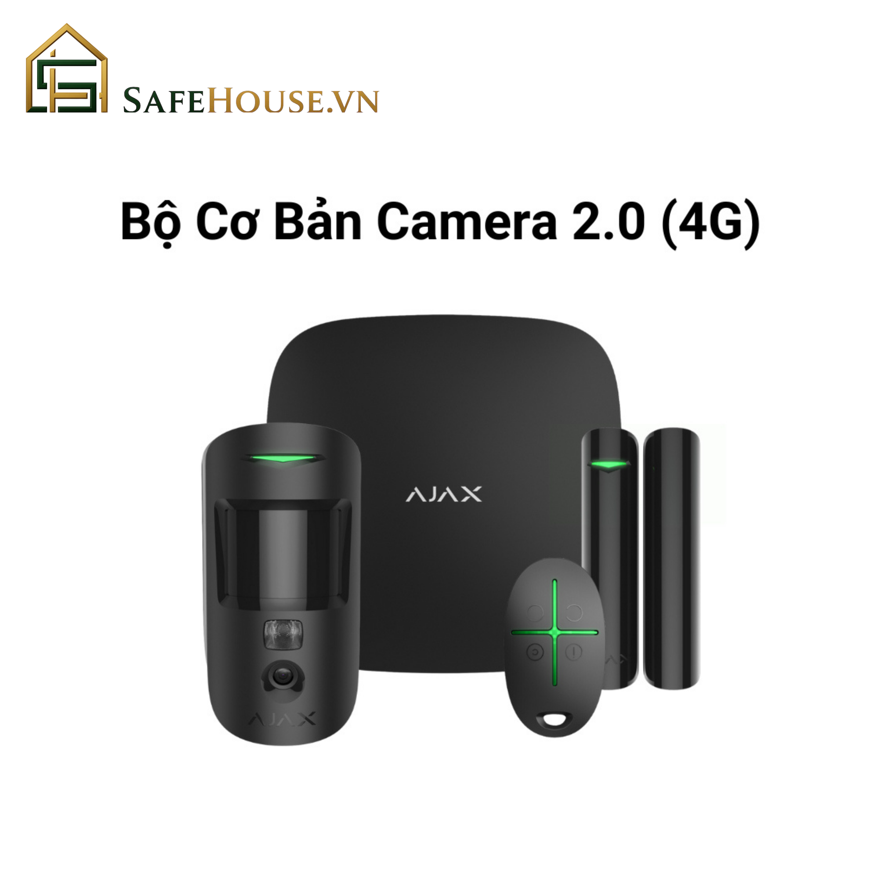 Bộ Cơ Bản Camera 2.0 (4G): Hệ Thống An Ninh Tiêu Chuẩn Không Dây #1 Châu Âu