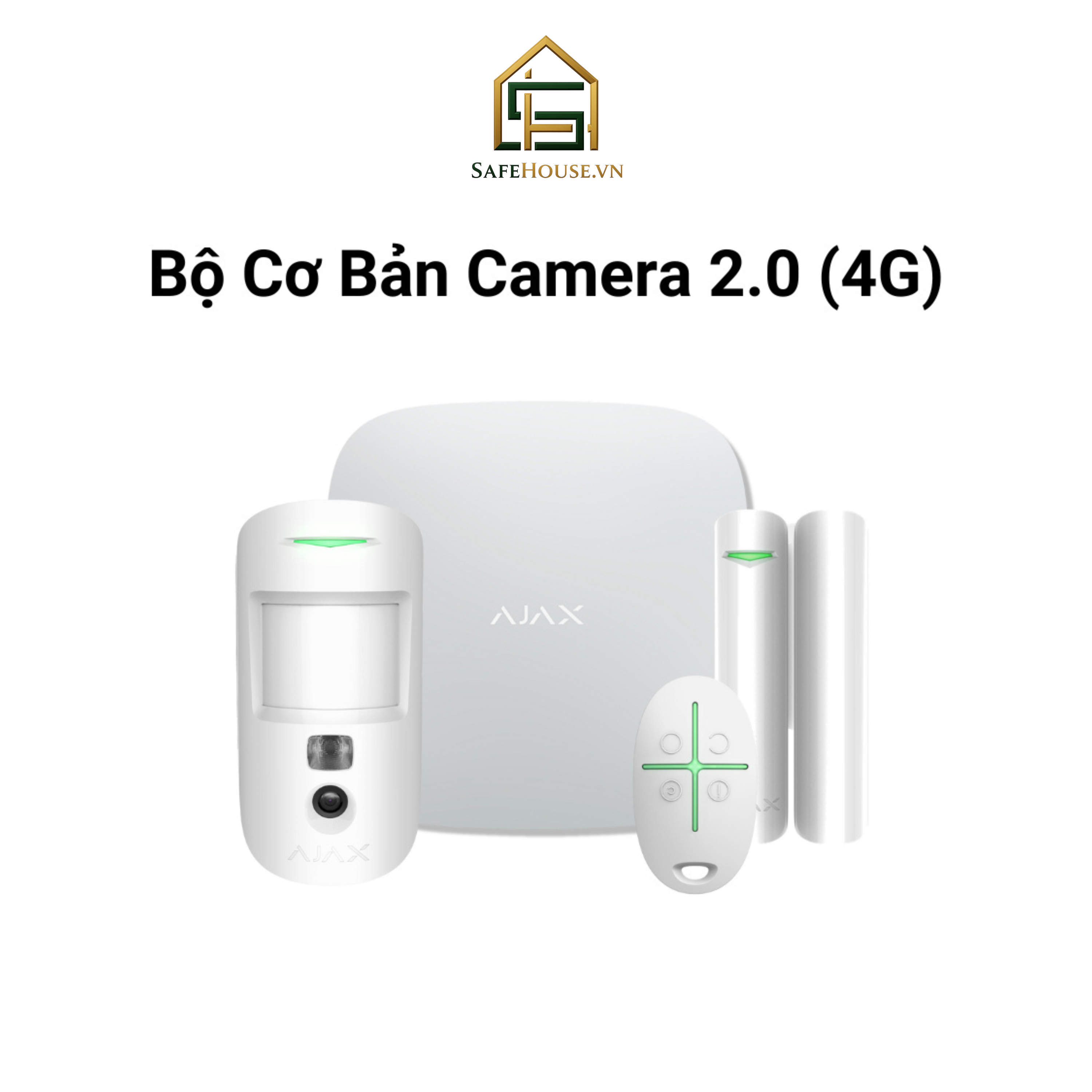 Bộ Cơ Bản Camera 2.0 (4G): Hệ Thống An Ninh Tiêu Chuẩn Không Dây #1 Châu Âu