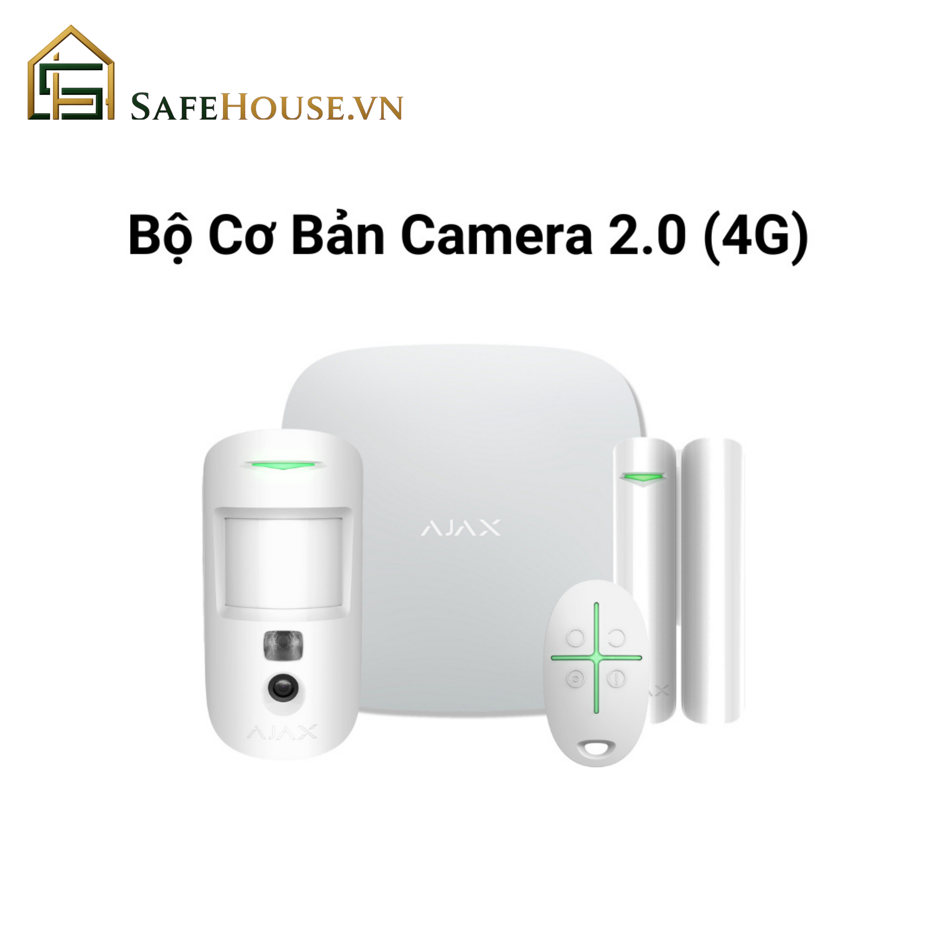 Bộ Cơ Bản Camera 2.0 (4G): Hệ Thống An Ninh Tiêu Chuẩn Không Dây #1 Châu Âu