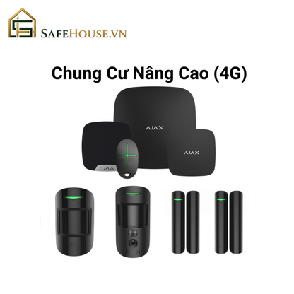Chung Cư Nâng Cao (4G): Hệ Thống An Ninh Tiêu Chuẩn Không Dây #1 Châu Âu