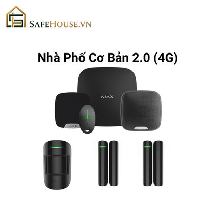 Nhà Phố Cơ Bản 2.0 (4G): Hệ Thống An Ninh Tiêu Chuẩn Không Dây #1 Châu Âu