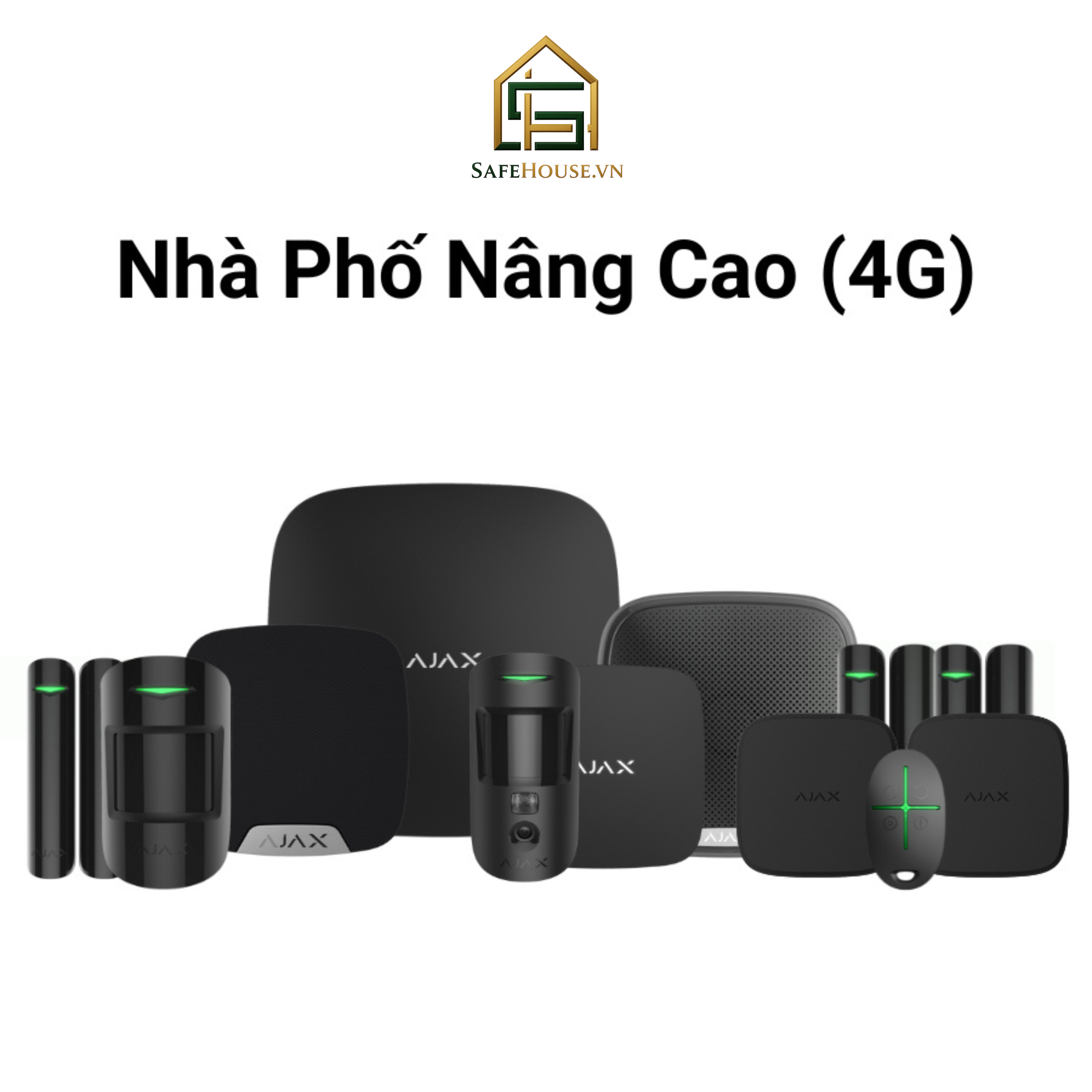 Nhà Phố Nâng Cao(4G): Hệ Thống An Ninh Tiêu Chuẩn Không Dây #1 Châu Âu