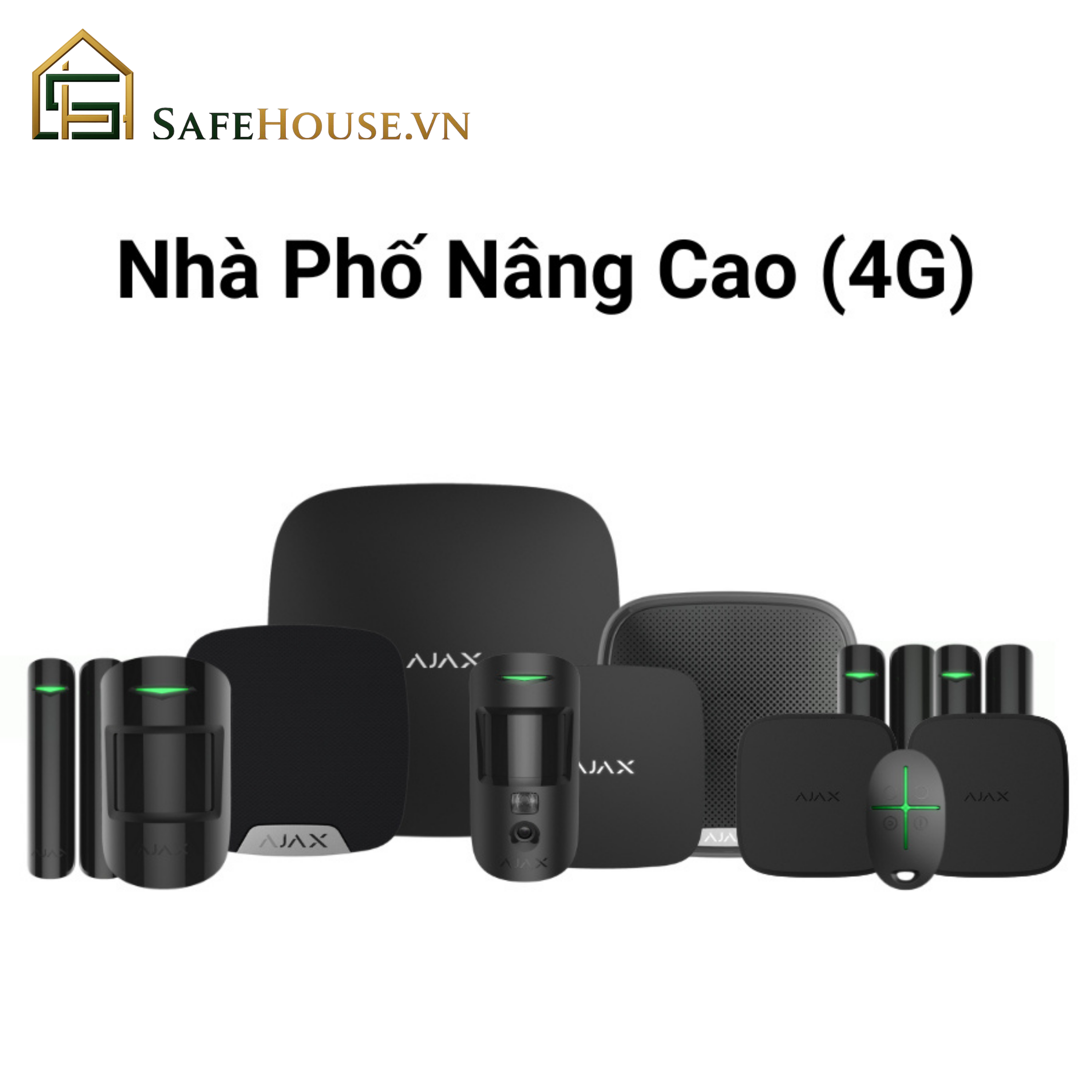 Nhà Phố Nâng Cao(4G): Hệ Thống An Ninh Tiêu Chuẩn Không Dây #1 Châu Âu