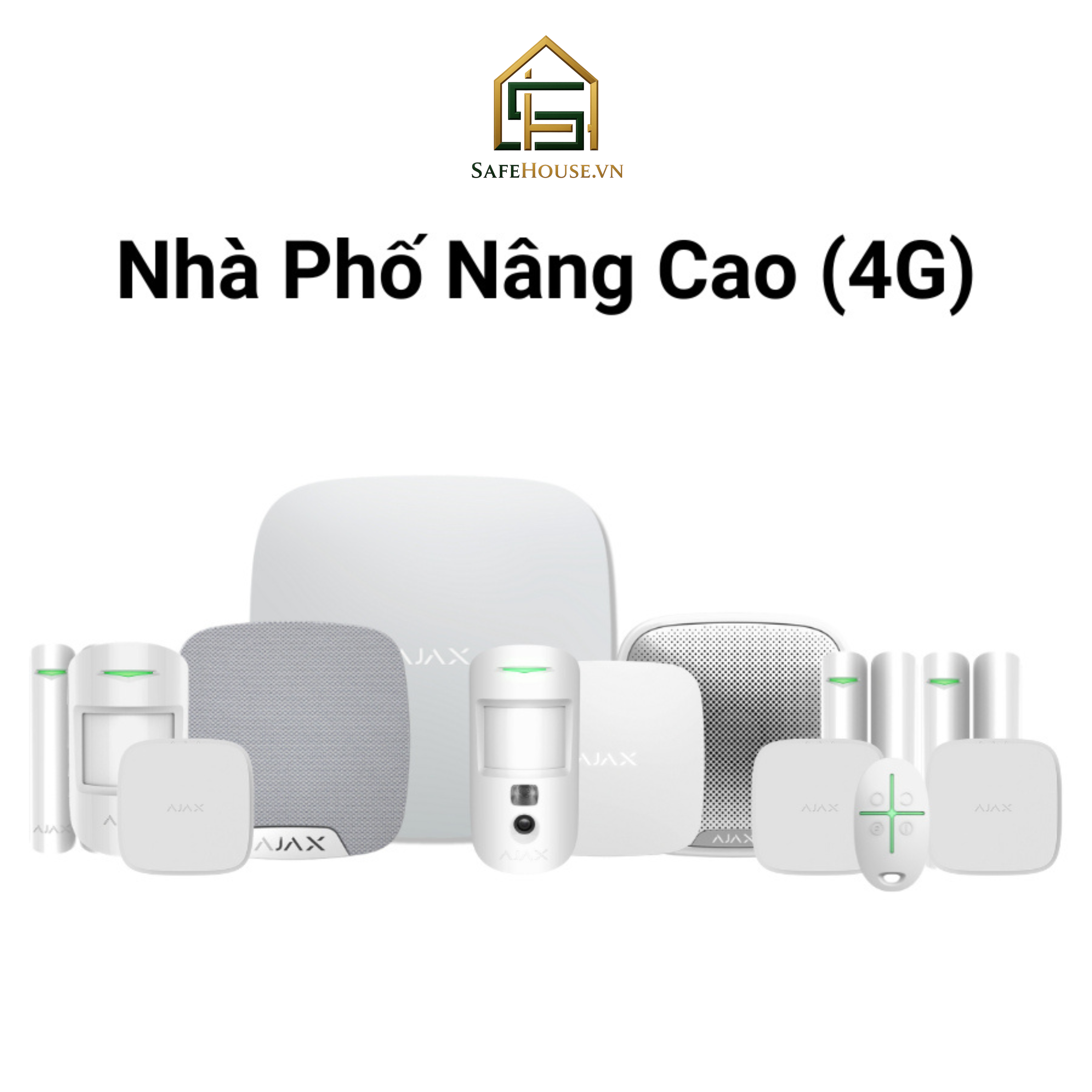 Nhà Phố Nâng Cao(4G): Hệ Thống An Ninh Tiêu Chuẩn Không Dây #1 Châu Âu