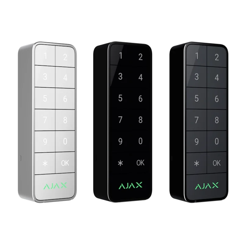 Ajax KeyPad Outdoor Jeweller - Bàn phím xác thực không dây ngoài trời