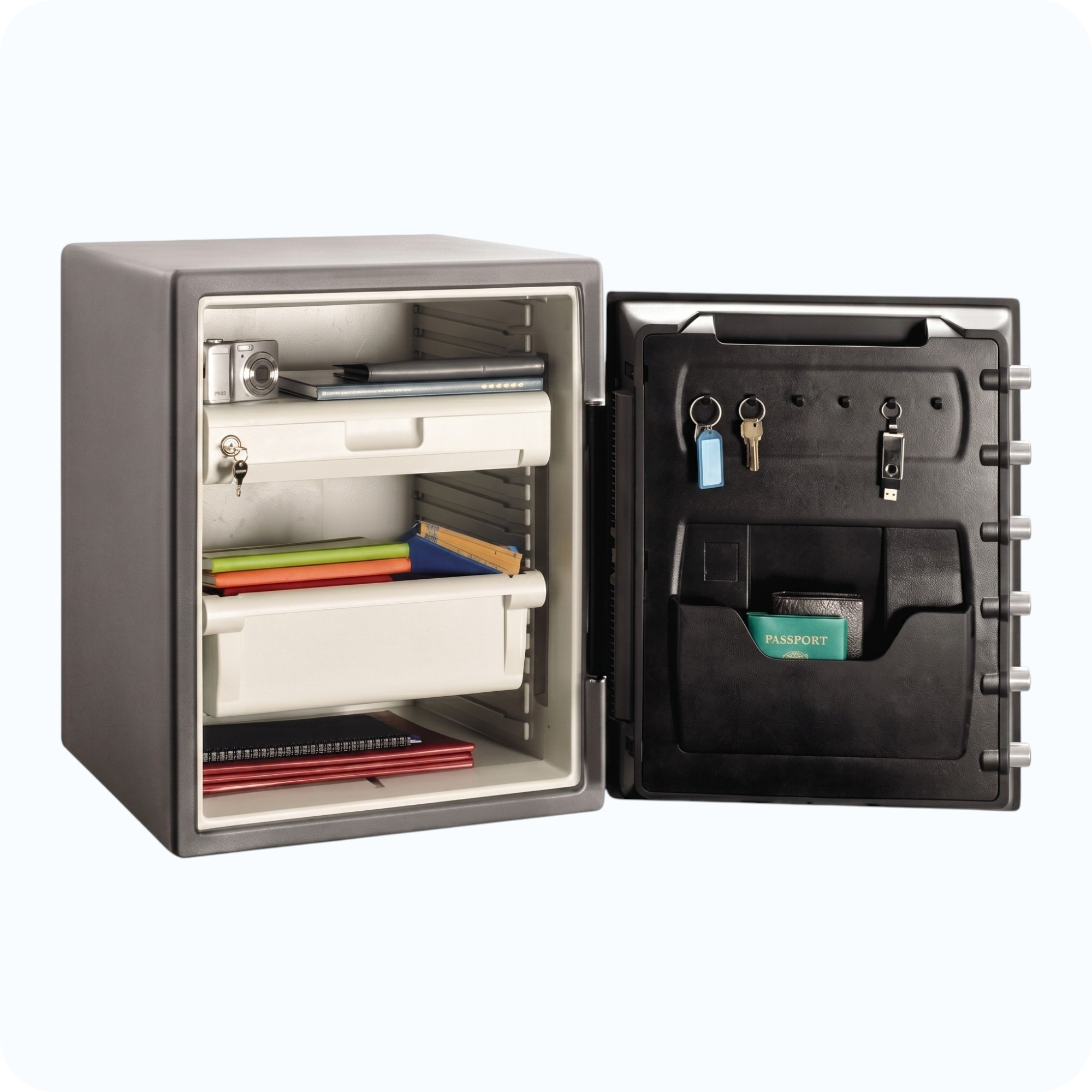SENTRYSAFE STW205GYC: Két Sắt Mỹ Chống Cháy - Chống Nước, Chứng Nhận UL ETL Chuẩn Quốc Tế [ĐÃ BAO GÔM PHÍ SHIP]
