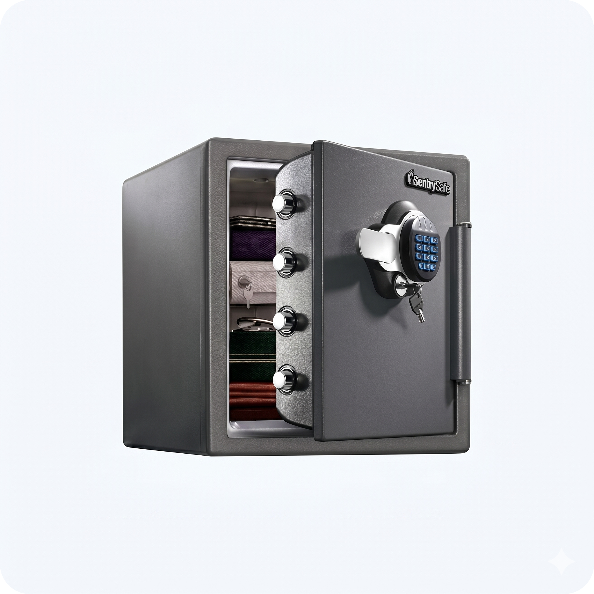 SENTRYSAFE STW123GDC: Két Sắt Mỹ Chống Cháy - Chống Nước, Chứng Nhận UL ETL Chuẩn Quốc Tế [ĐÃ BAO GÔM PHÍ SHIP]
