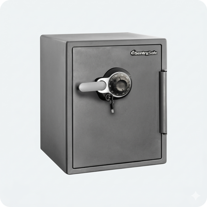 SENTRYSAFE SFW205DPB: Két Sắt Mỹ Chống Cháy - Chống Nước, Chứng Nhận UL ETL Chuẩn Quốc Tế [ĐÃ BAO GÔM PHÍ SHIP]